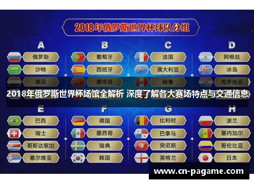 2018年俄罗斯世界杯场馆全解析 深度了解各大赛场特点与交通信息