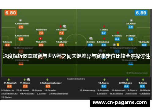 深度解析欧国联赛与世界杯之间关键差异与赛事定位比较全景探讨性